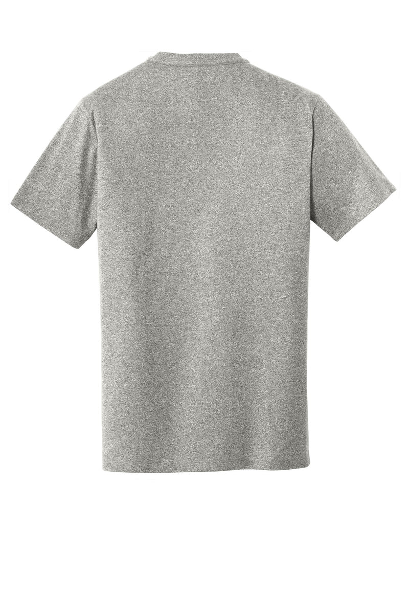 New Era  Heritage Blend Crew Tee - Light Graphite Twist