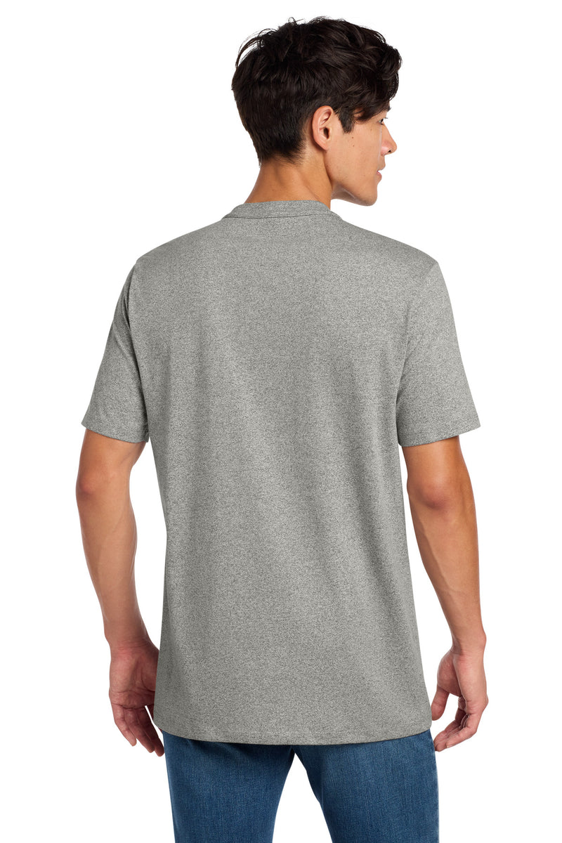 New Era  Heritage Blend Crew Tee - Light Graphite Twist