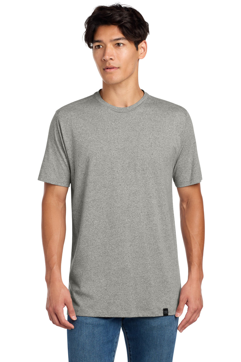New Era  Heritage Blend Crew Tee - Light Graphite Twist