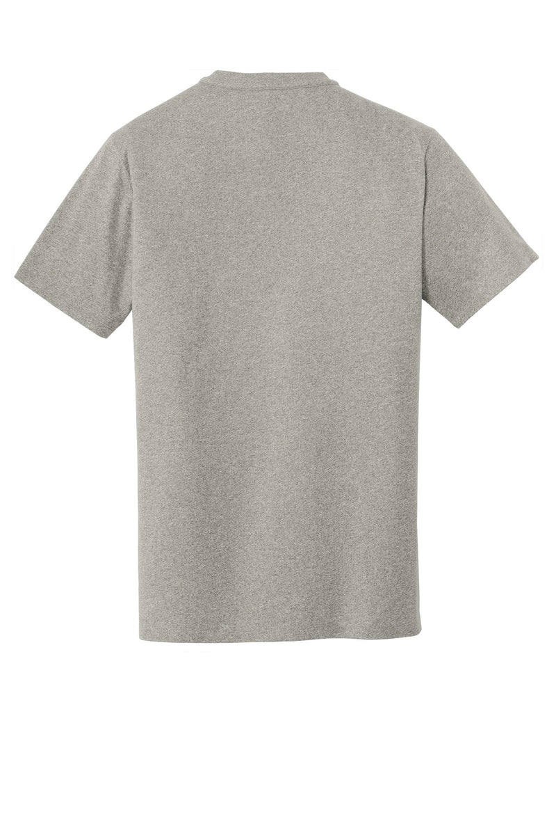 New Era  Heritage Blend Crew Tee - Rainstorm Grey Heather