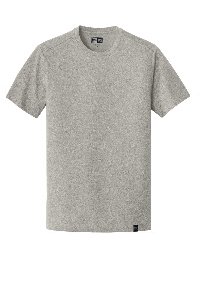 New Era  Heritage Blend Crew Tee - Rainstorm Grey Heather