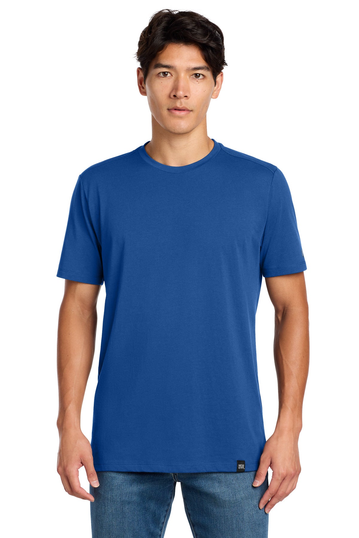 New Era  Heritage Blend Crew Tee - Royal