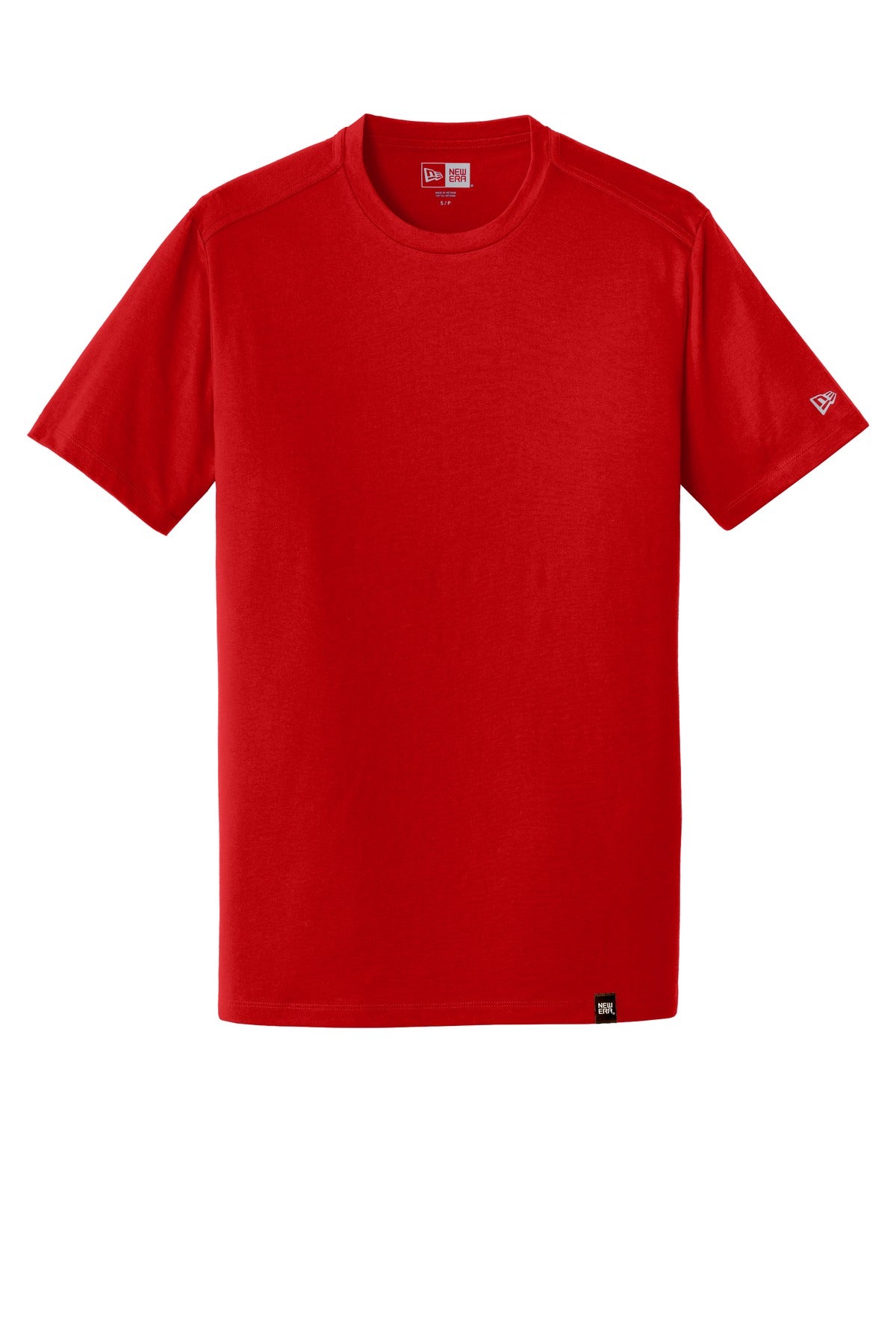 New Era  Heritage Blend Crew Tee - Scarlet