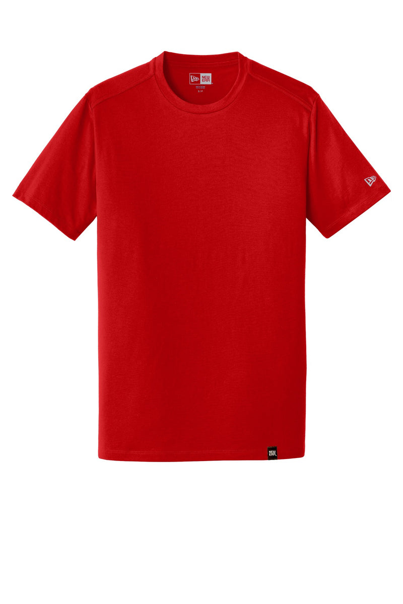 New Era  Heritage Blend Crew Tee - Scarlet