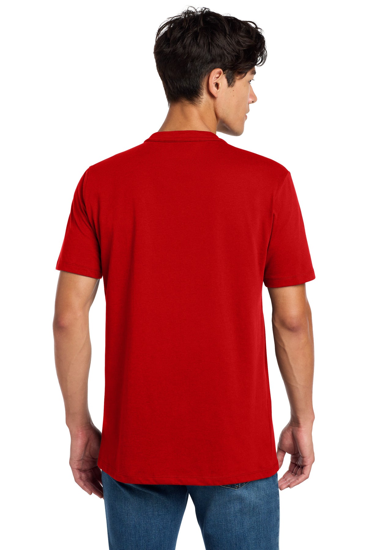 New Era  Heritage Blend Crew Tee - Scarlet