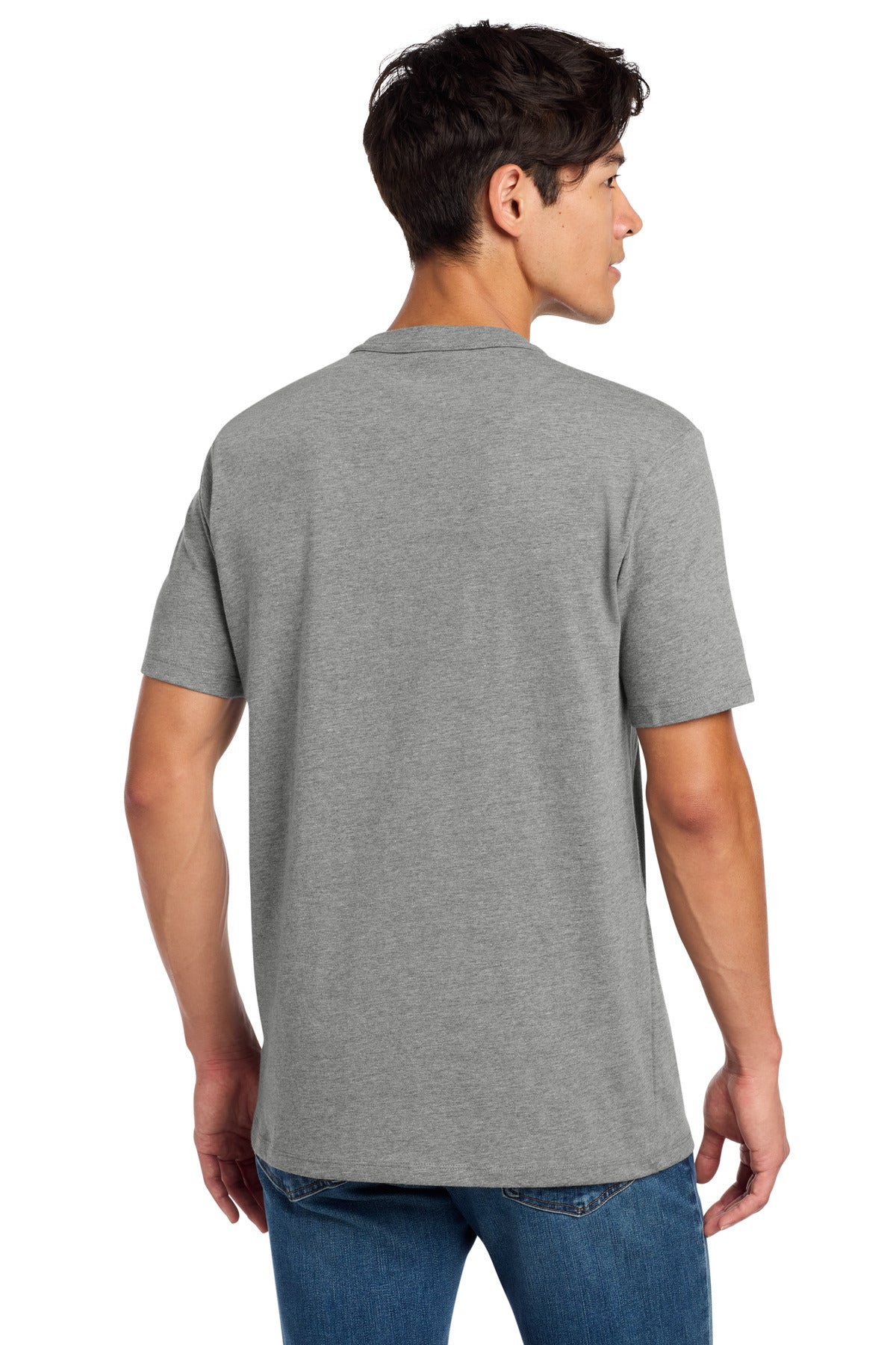 New Era  Heritage Blend Crew Tee - Shadow Grey Heather