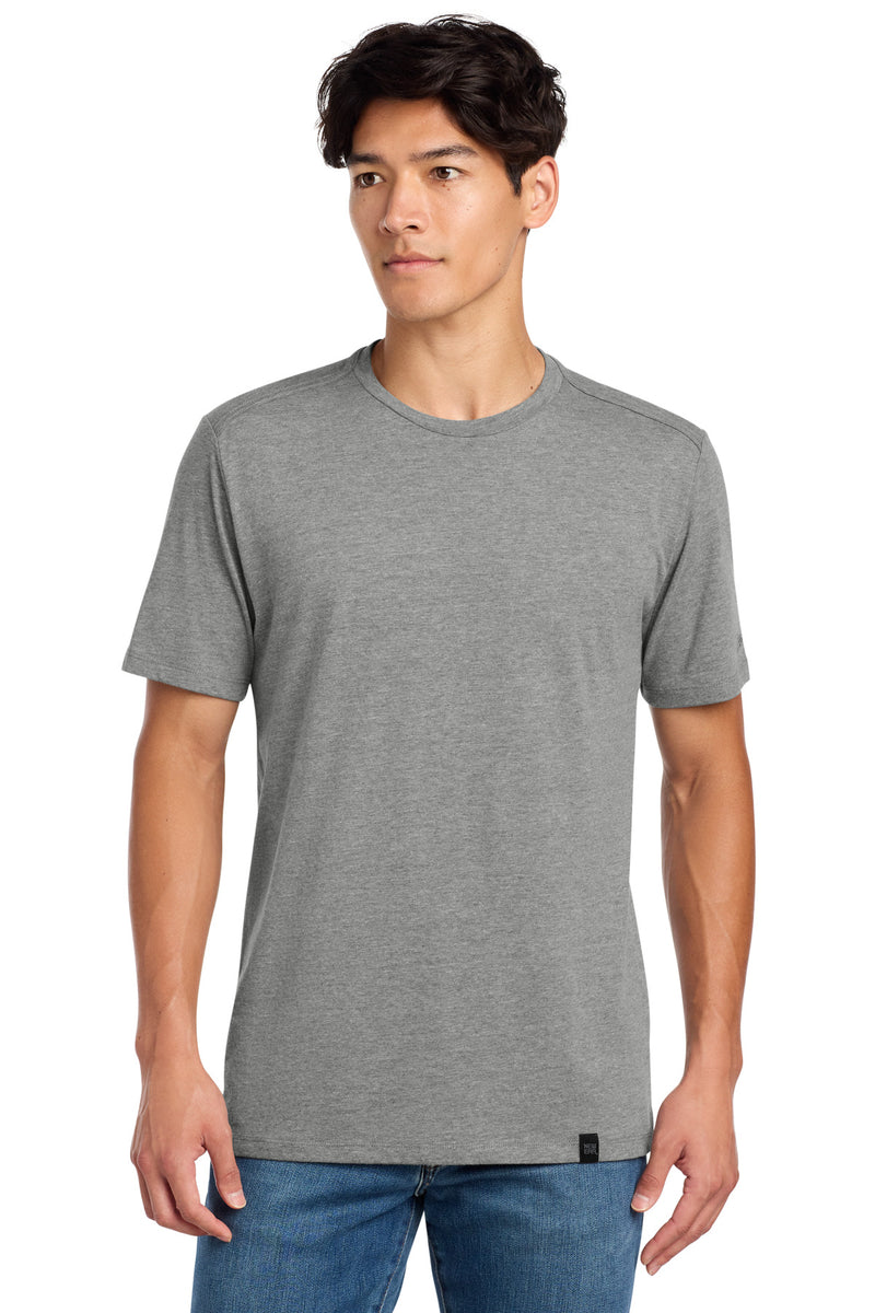 New Era  Heritage Blend Crew Tee - Shadow Grey Heather