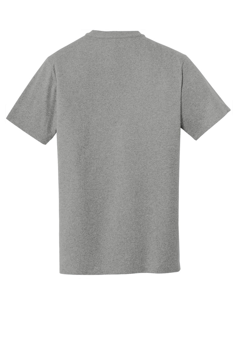 New Era  Heritage Blend Crew Tee - Shadow Grey Heather