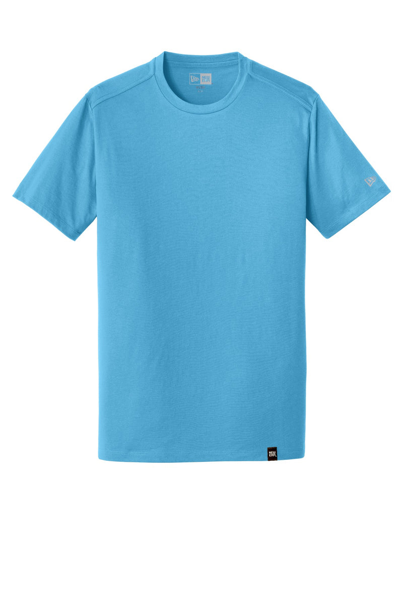 New Era  Heritage Blend Crew Tee - Sky Blue