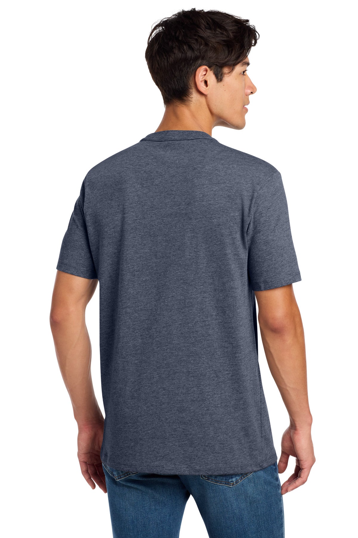 New Era  Heritage Blend Crew Tee - True Navy Heather