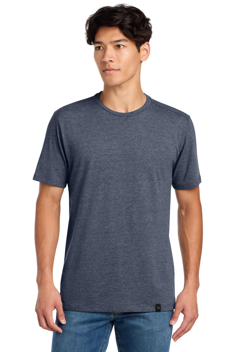 New Era  Heritage Blend Crew Tee - True Navy Heather