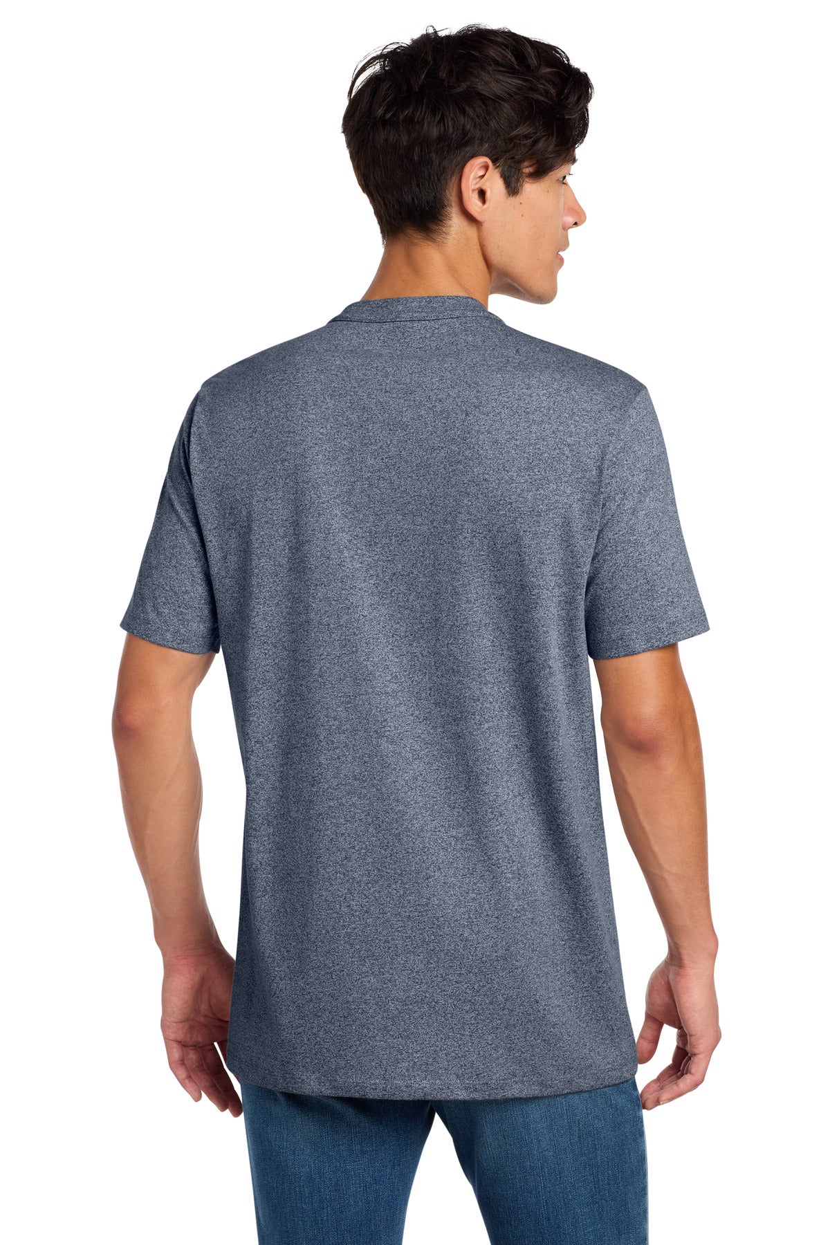 New Era  Heritage Blend Crew Tee - True Navy Twist