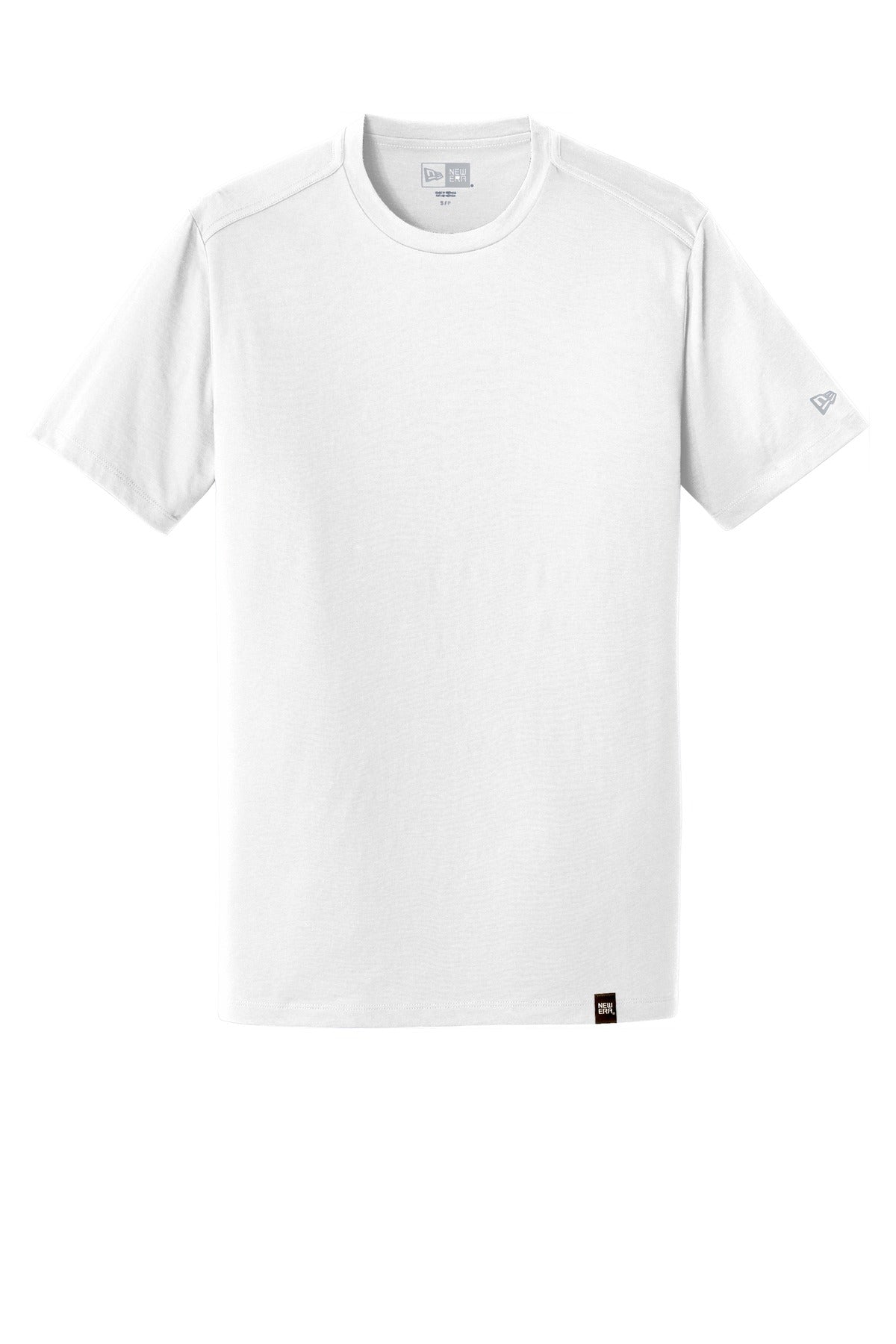 New Era  Heritage Blend Crew Tee - White