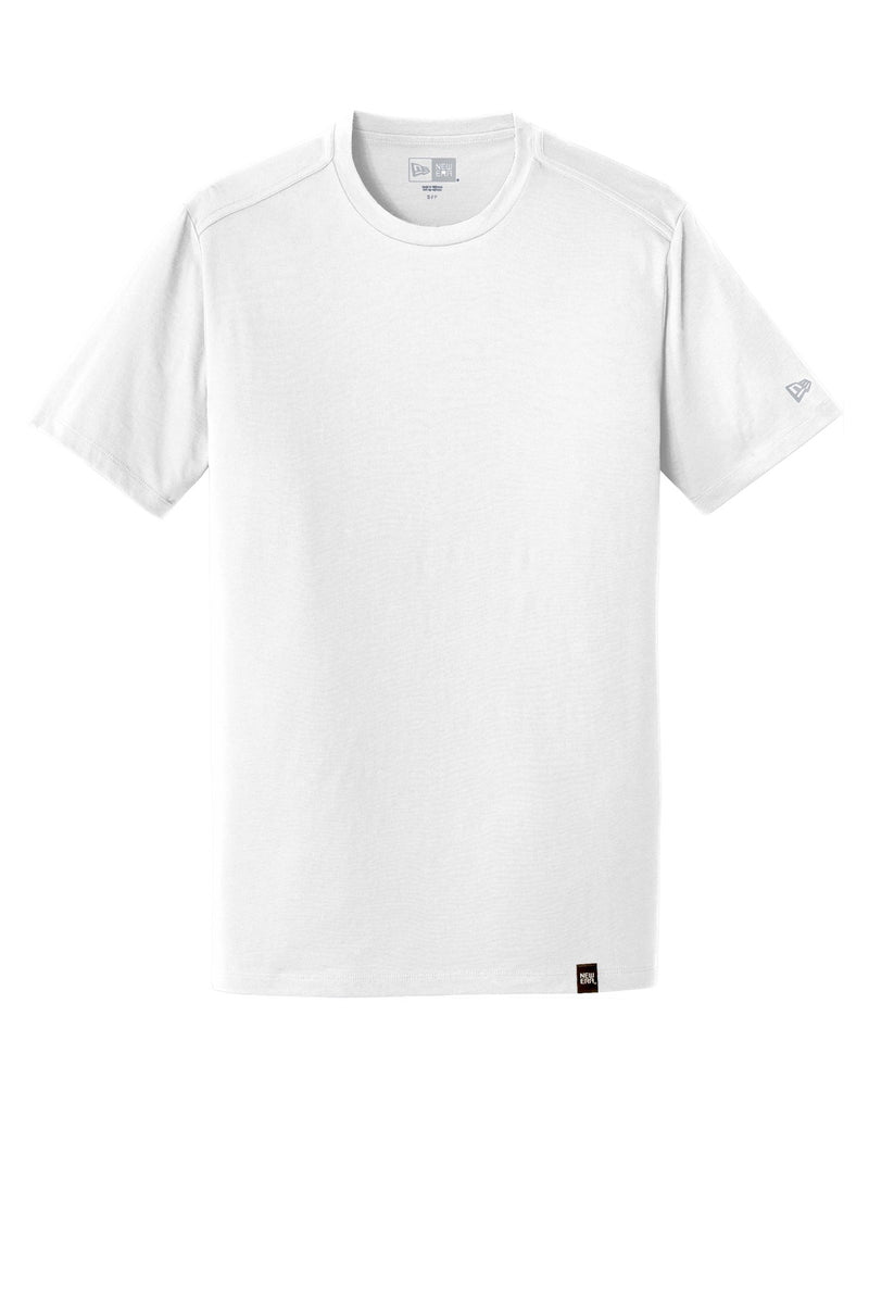 New Era  Heritage Blend Crew Tee - White