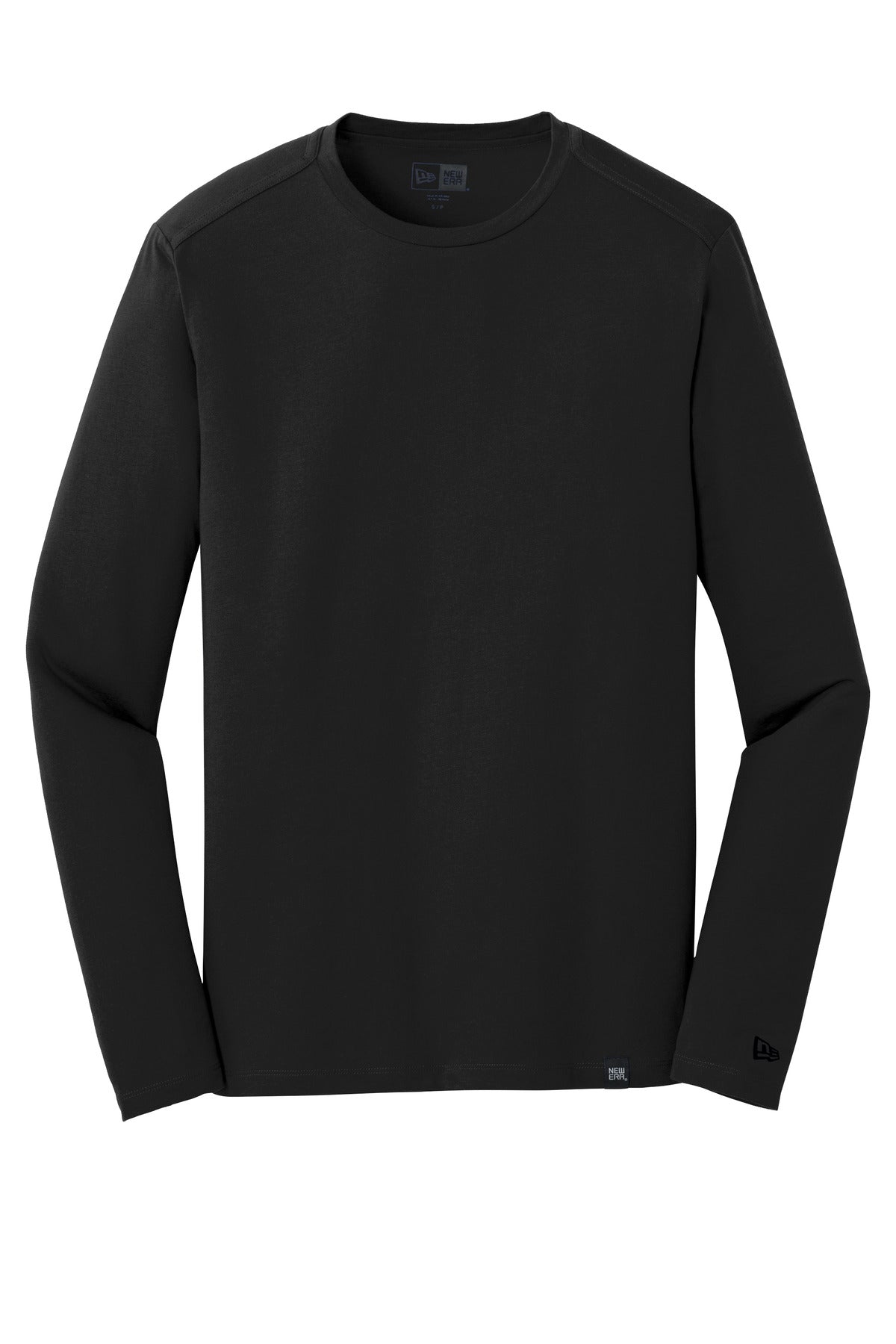 New Era  Heritage Blend Long Sleeve Crew Tee - Black