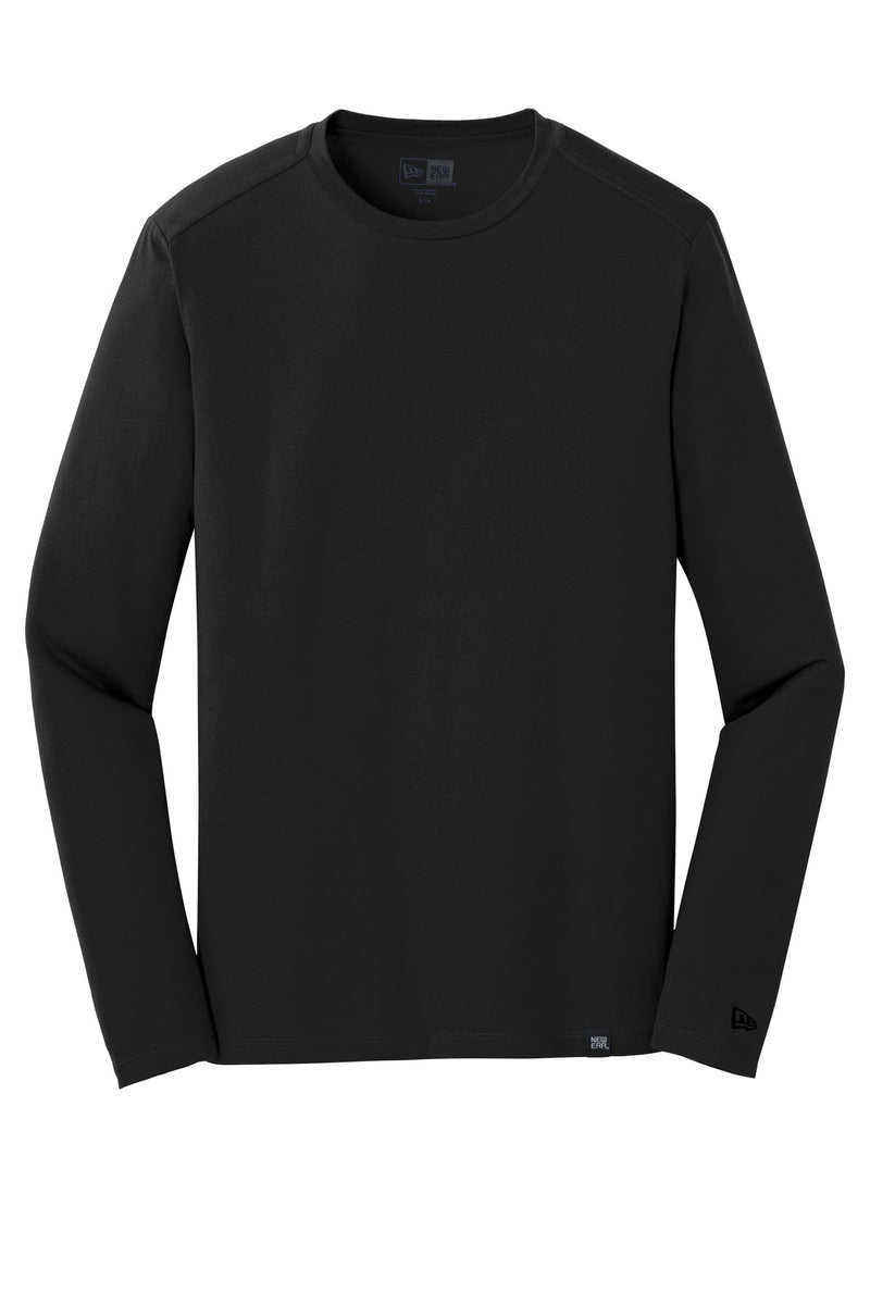 New Era  Heritage Blend Long Sleeve Crew Tee - Black