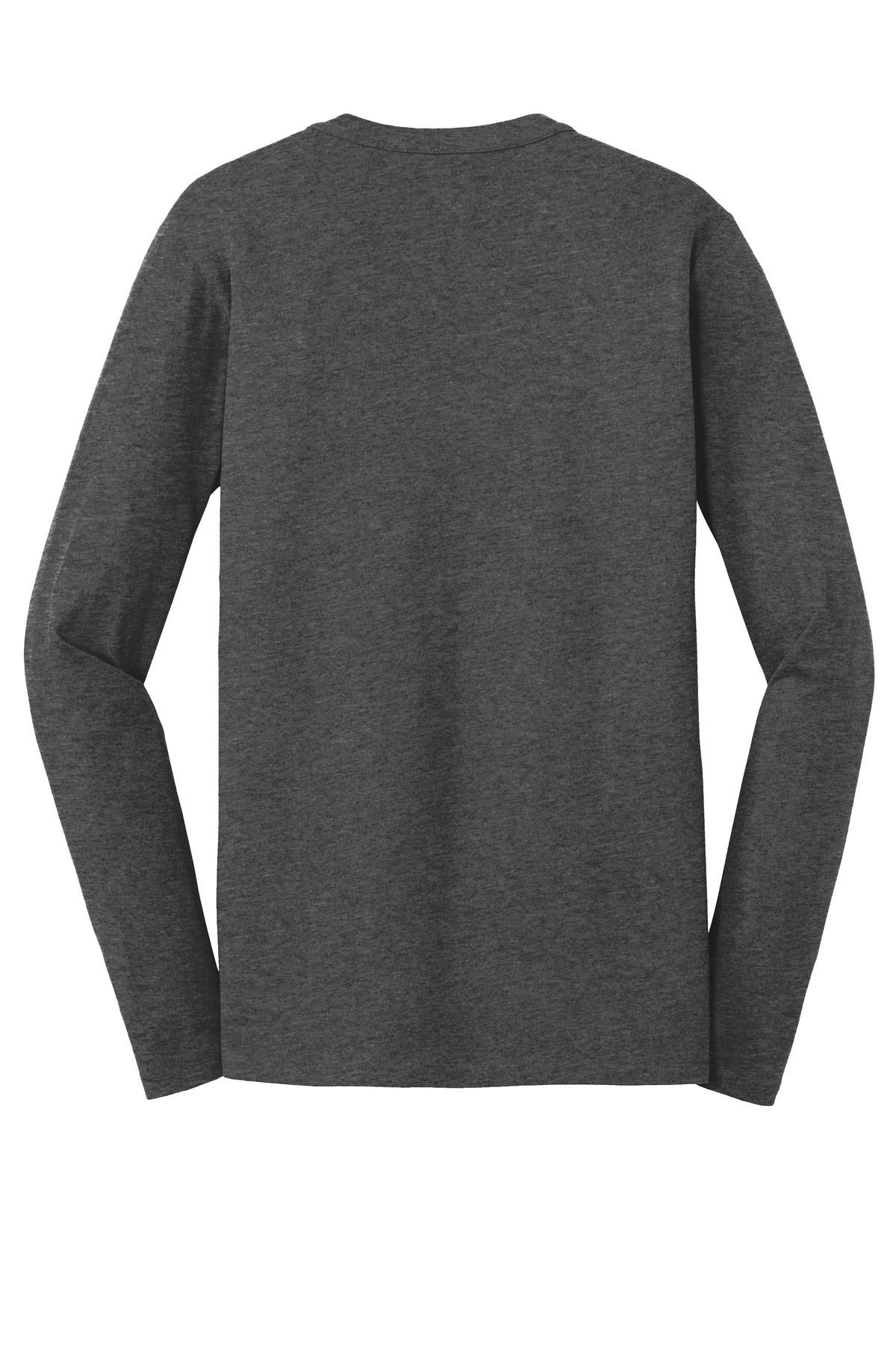 New Era  Heritage Blend Long Sleeve Crew Tee - Black Heather
