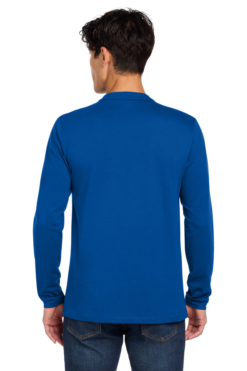 New Era  Heritage Blend Long Sleeve Crew Tee - Royal