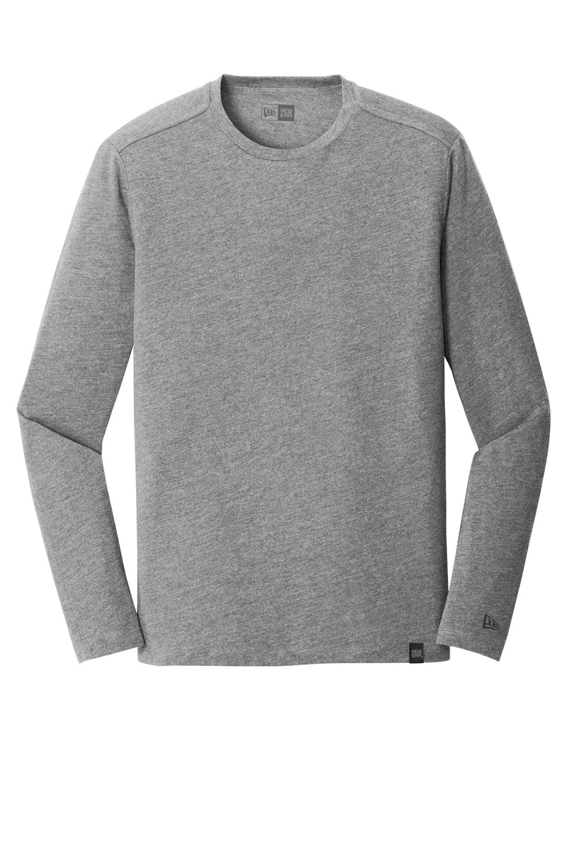 New Era  Heritage Blend Long Sleeve Crew Tee - Shadow Grey Heather