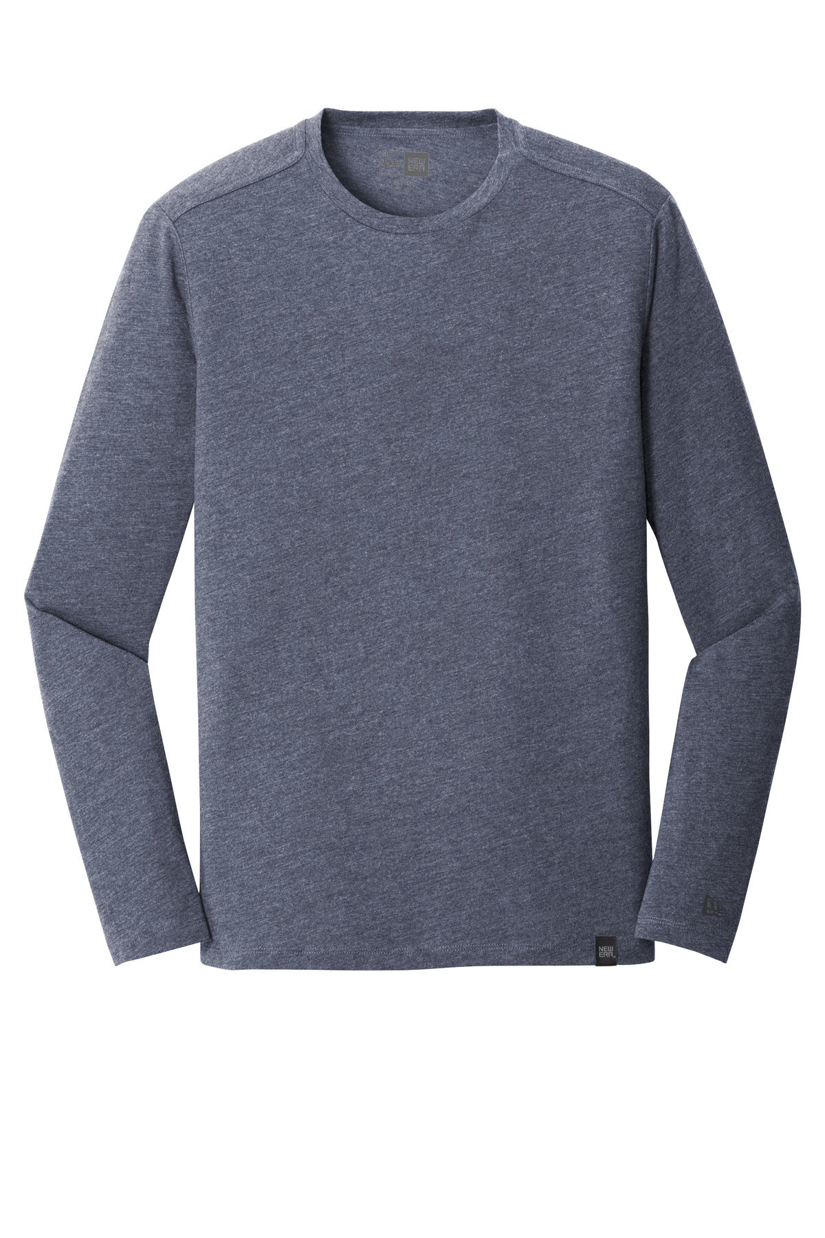 New Era  Heritage Blend Long Sleeve Crew Tee - True Navy Heather