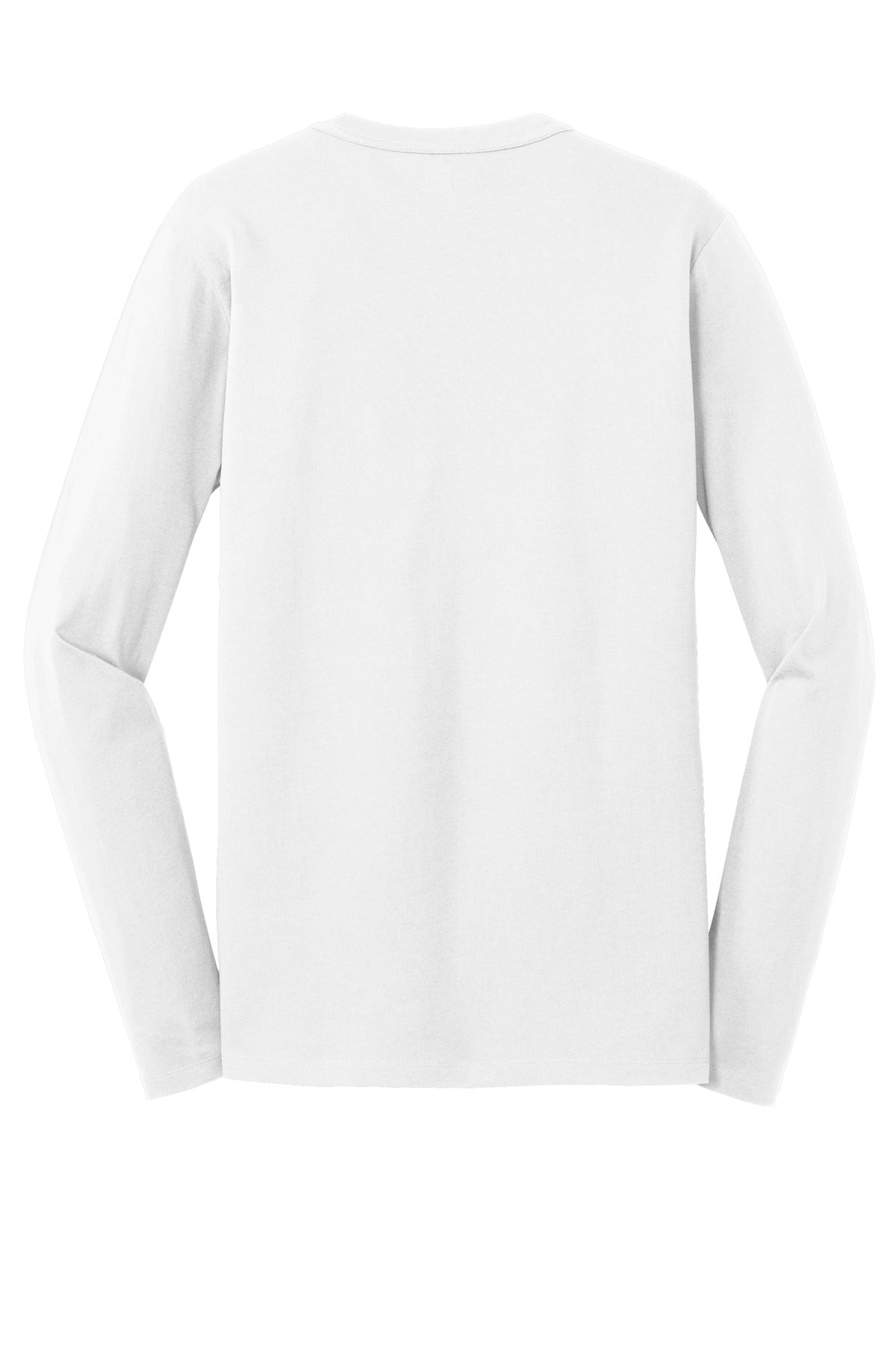 New Era  Heritage Blend Long Sleeve Crew Tee - White