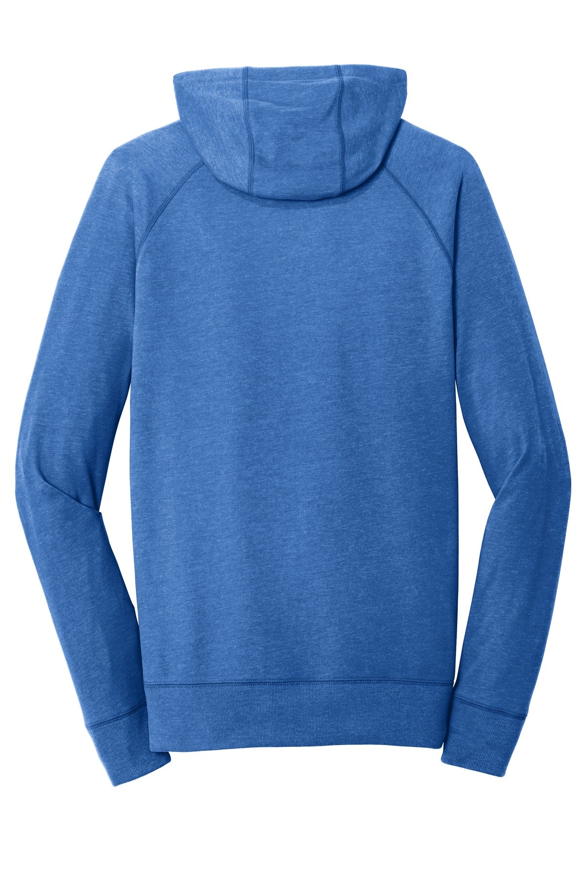 New Era  Sueded Cotton Blend Full-Zip Hoodie - Royal Heather