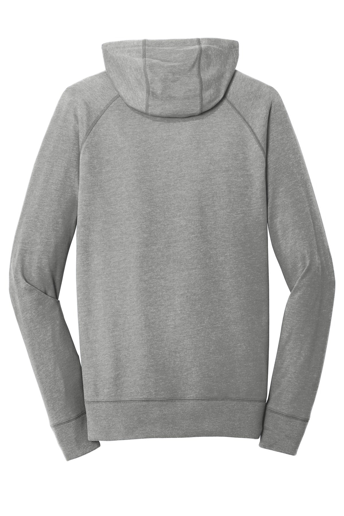 New Era  Sueded Cotton Blend Full-Zip Hoodie - Shadow Grey Heather