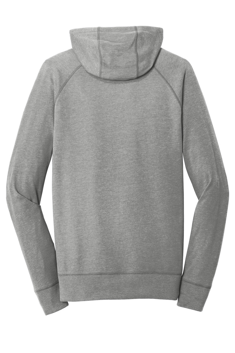 New Era  Sueded Cotton Blend Full-Zip Hoodie - Shadow Grey Heather