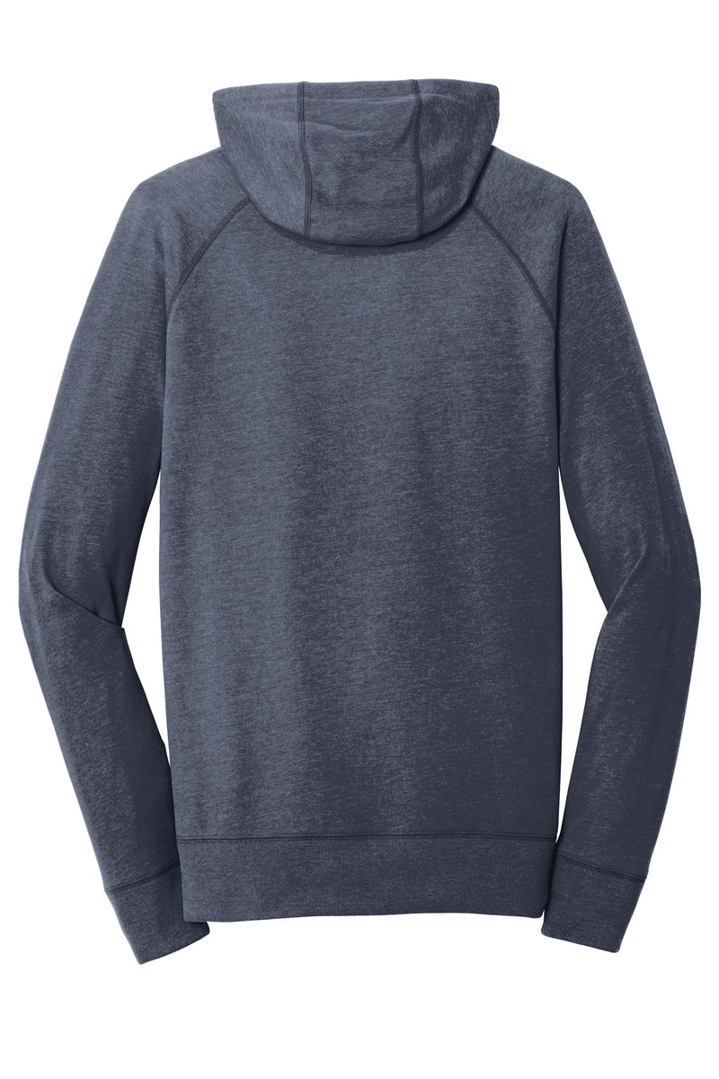 New Era  Sueded Cotton Blend Full-Zip Hoodie - True Navy Heather