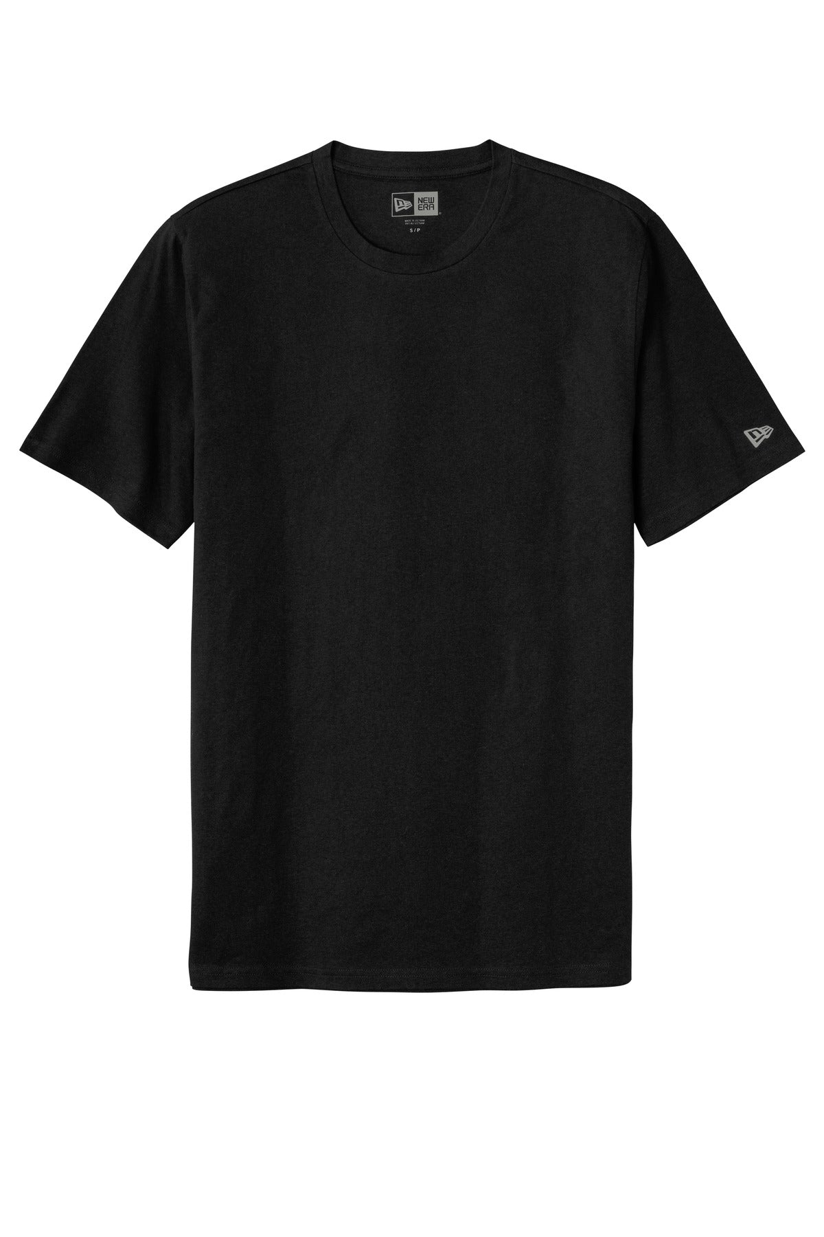 New Era  Tri-Blend Tee - Black Solid