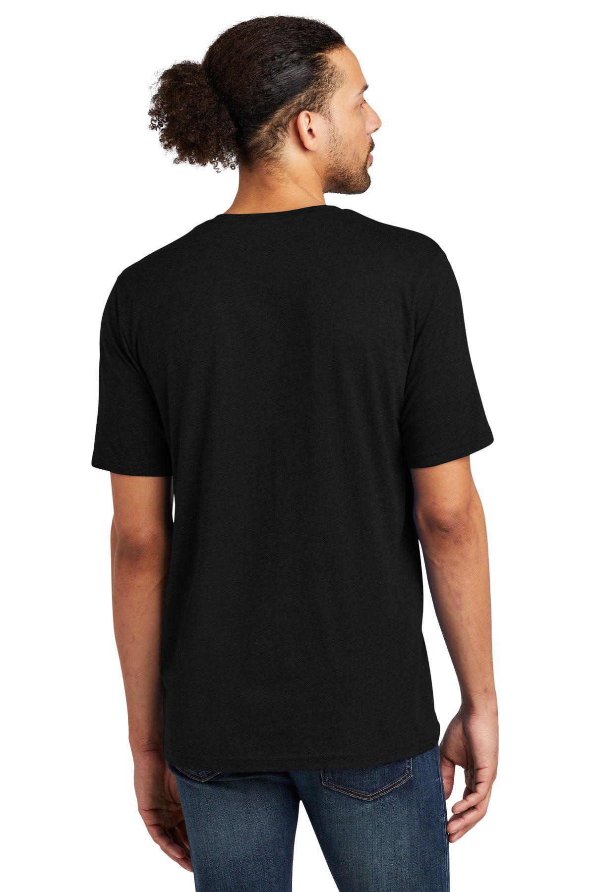 New Era  Tri-Blend Tee - Black Solid