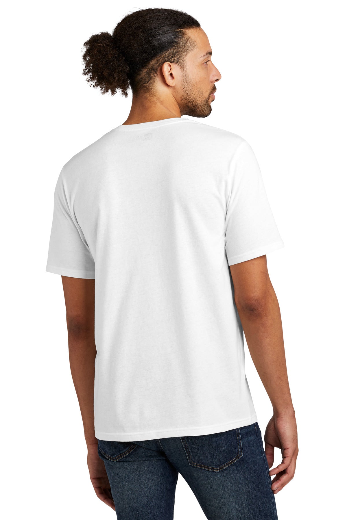 New Era  Tri-Blend Tee - Fan White Solid