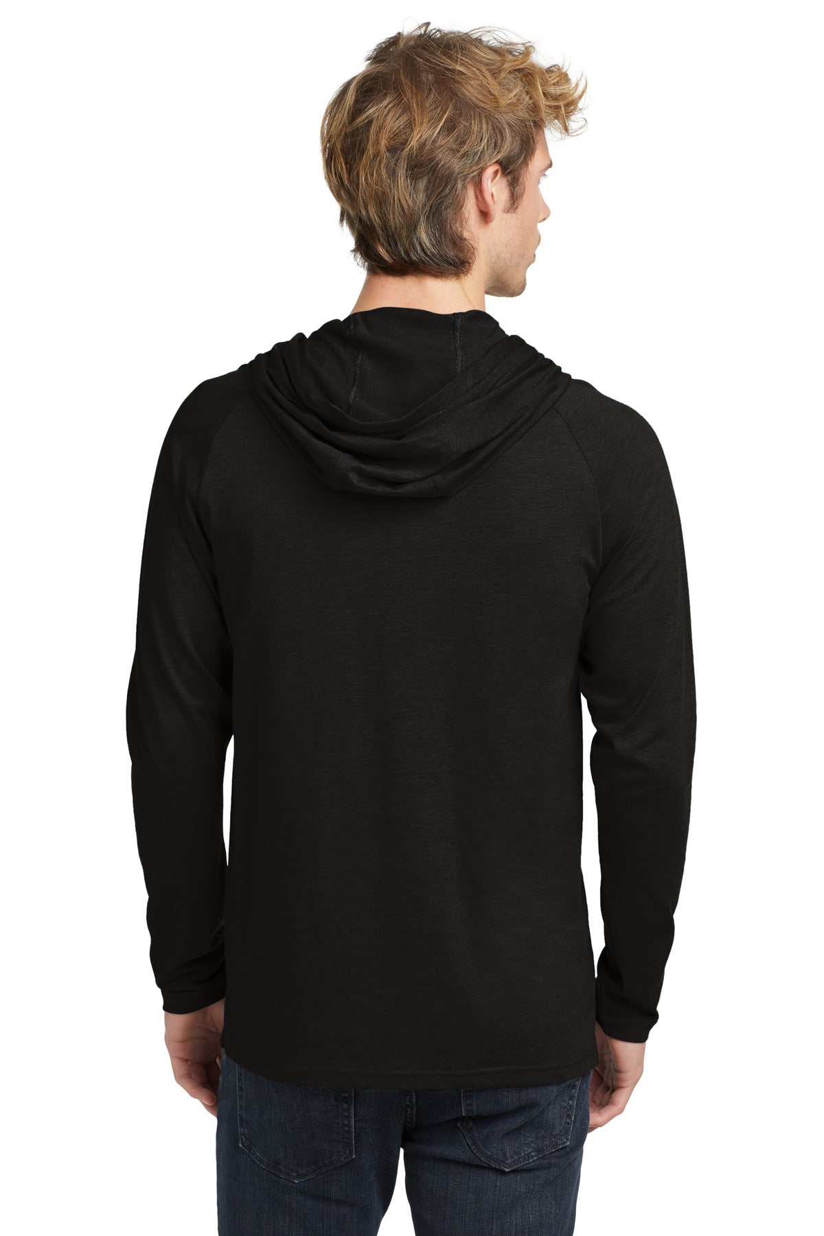 New Era  Tri-Blend Hoodie - Black Solid