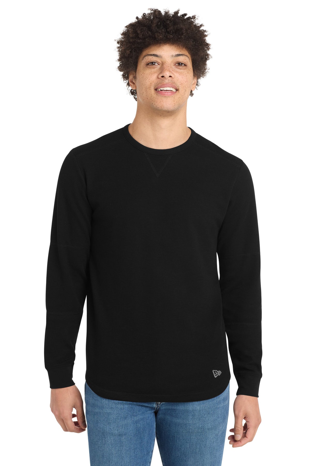 New Era Thermal Long Sleeve - Black