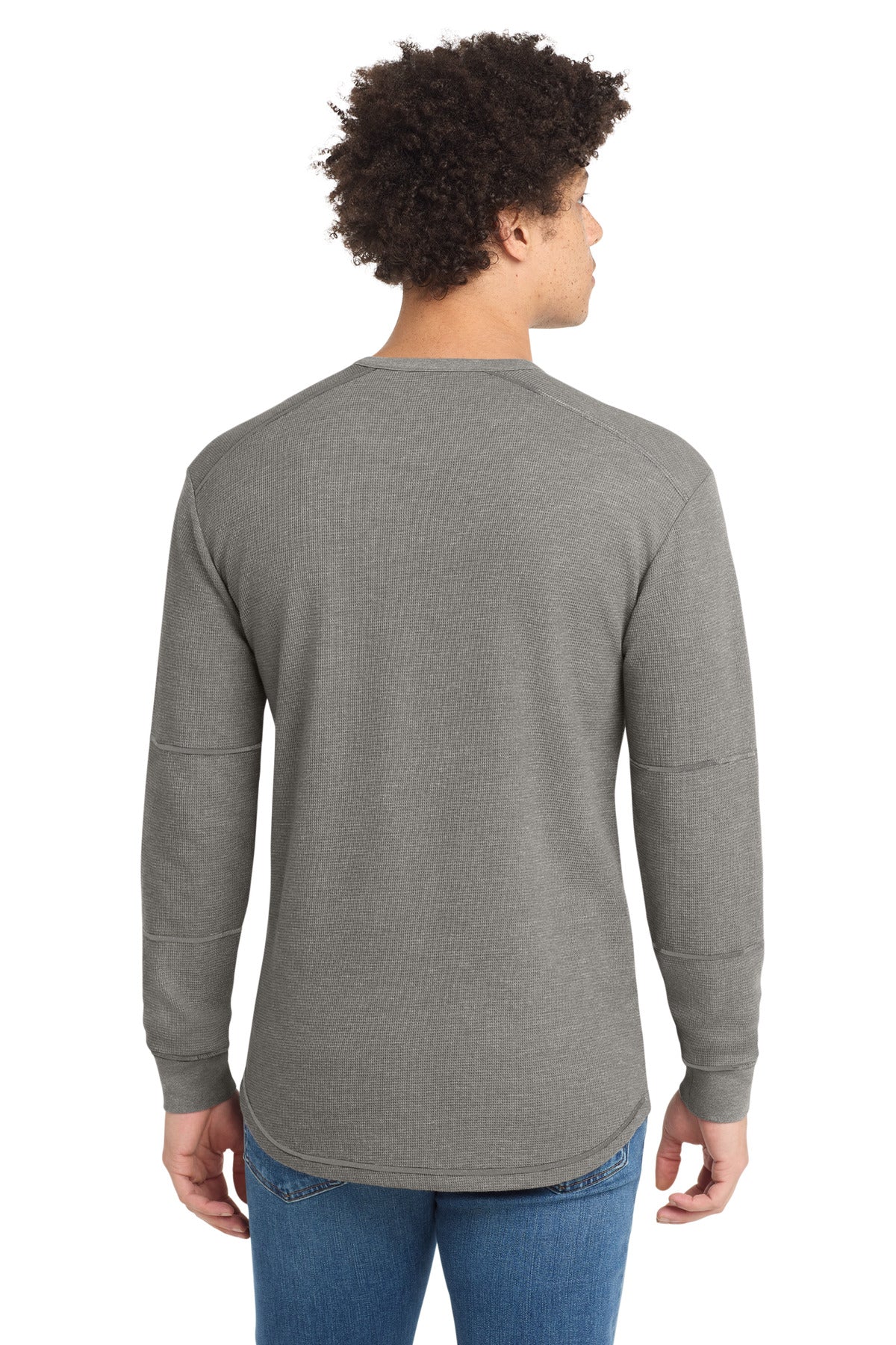 New Era Thermal Long Sleeve - Shadow Grey Heather
