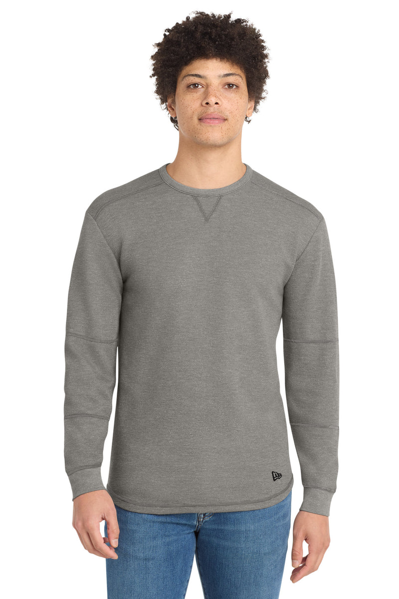 New Era Thermal Long Sleeve - Shadow Grey Heather