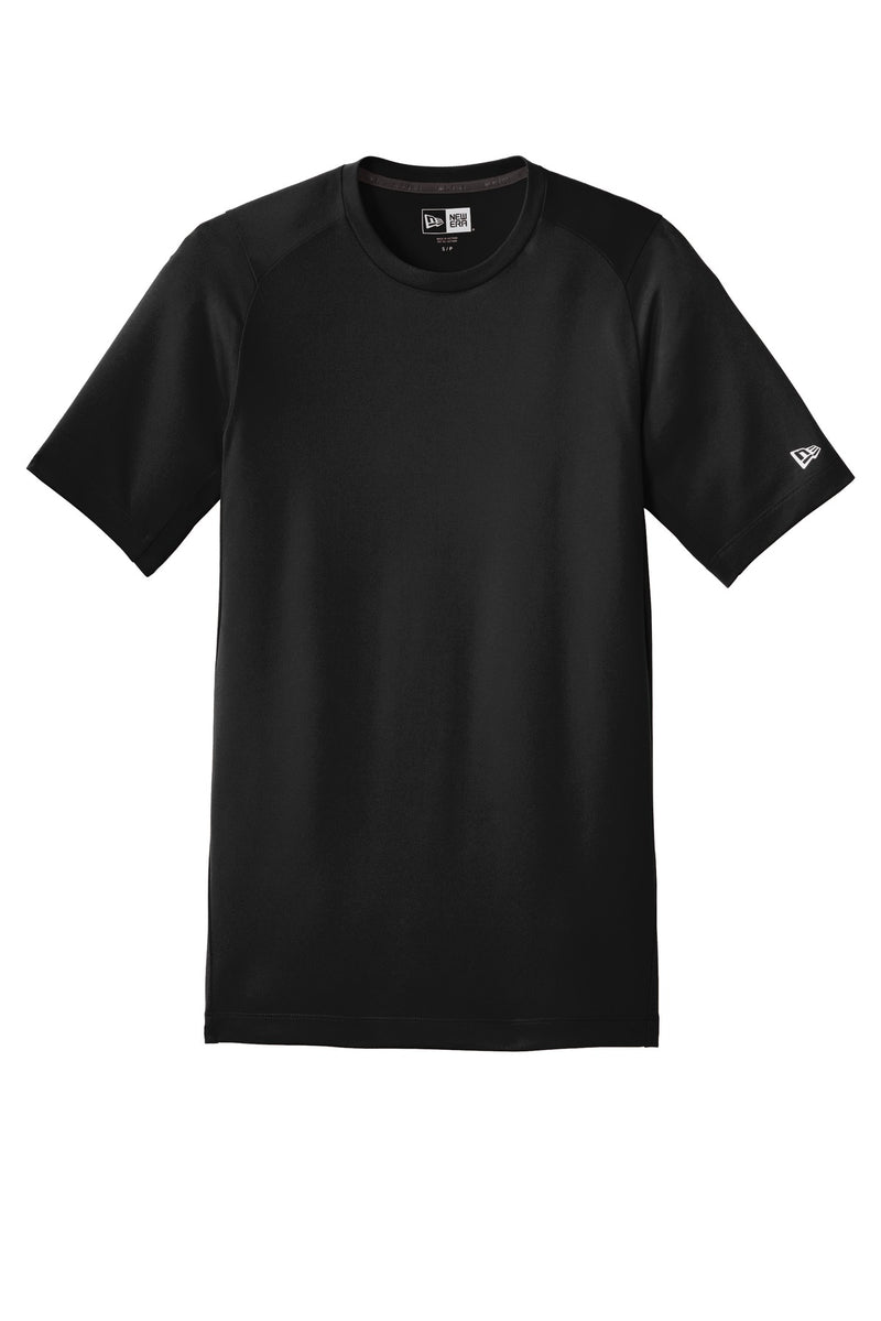 New Era  Series Performance Crew Tee - Black Solid