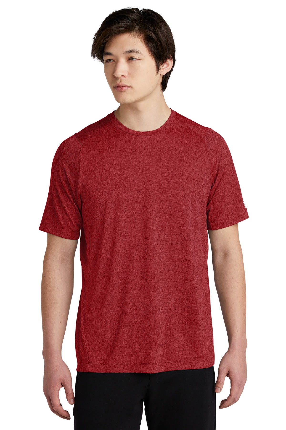 New Era  Series Performance Crew Tee - Crimson