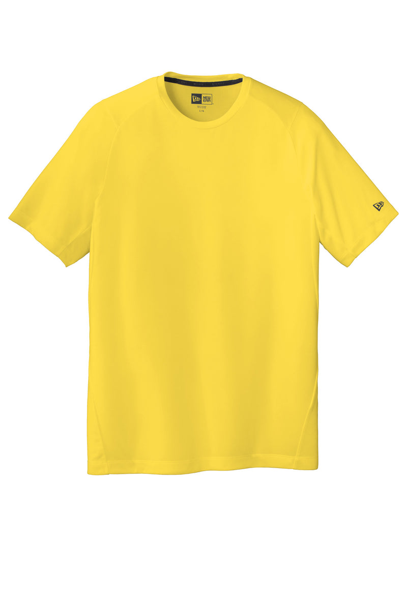 New Era  Series Performance Crew Tee - Goldenrod