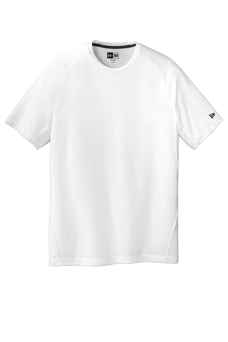 New Era  Series Performance Crew Tee - White Solid