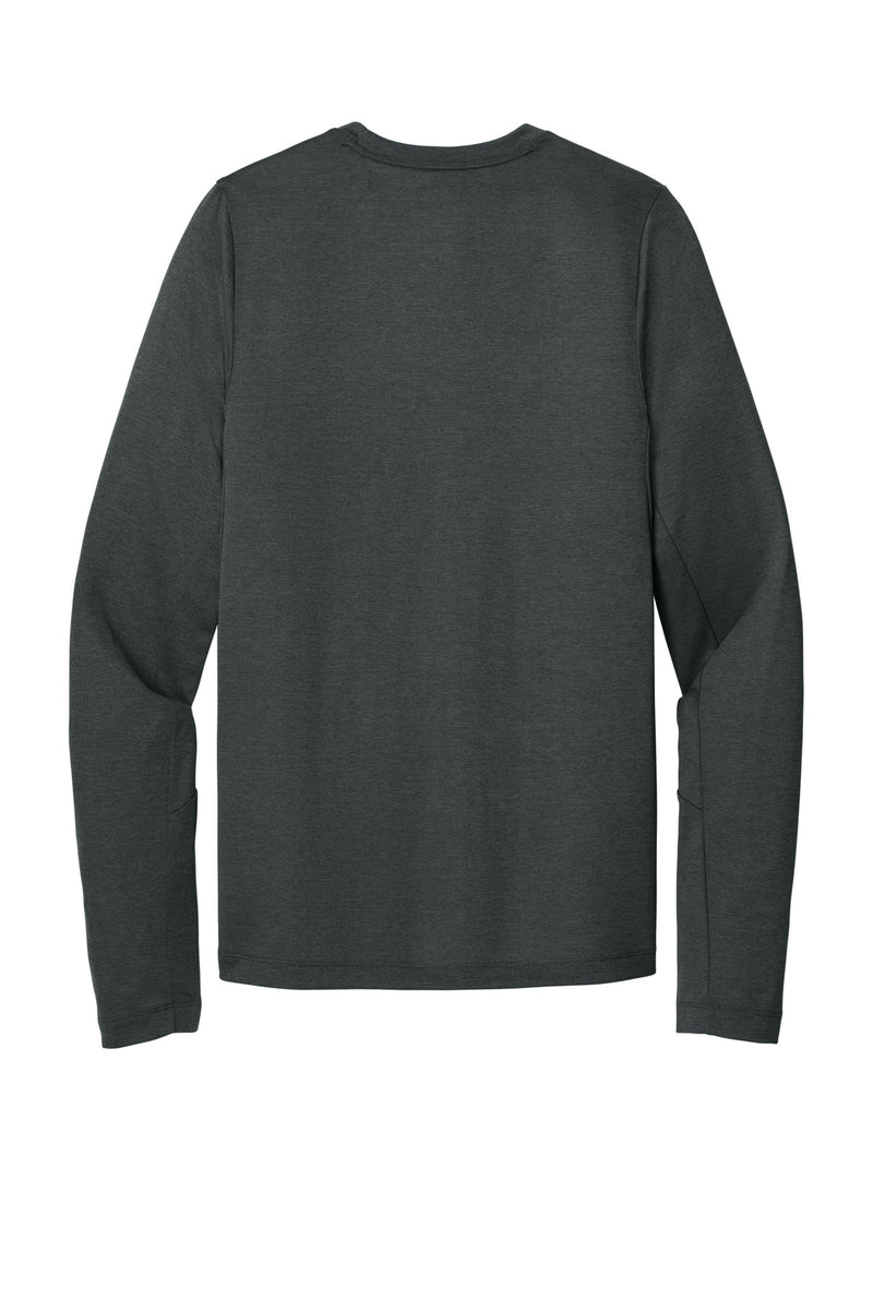 New Era  Series Performance Long Sleeve Crew Tee - Graphite