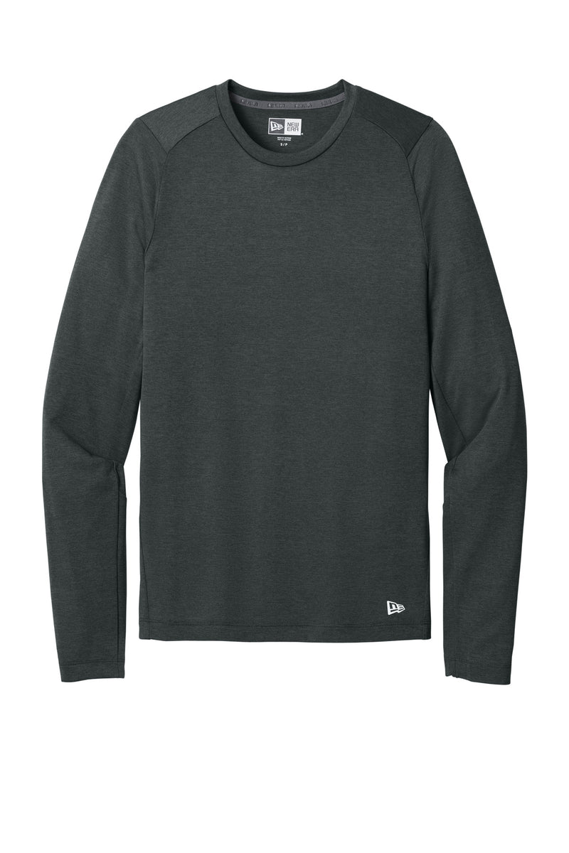 New Era  Series Performance Long Sleeve Crew Tee - Graphite