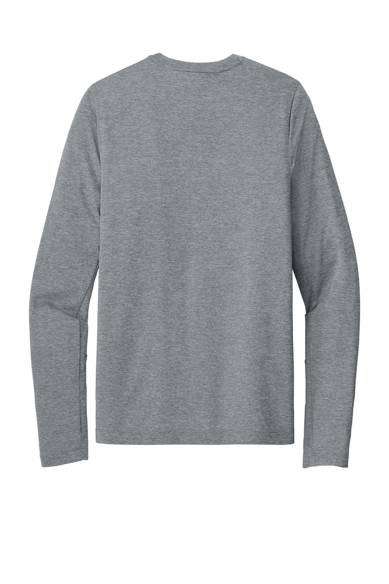 New Era  Series Performance Long Sleeve Crew Tee - Rainstorm Grey