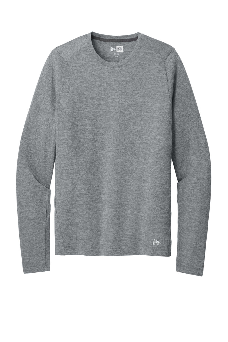 New Era  Series Performance Long Sleeve Crew Tee - Rainstorm Grey