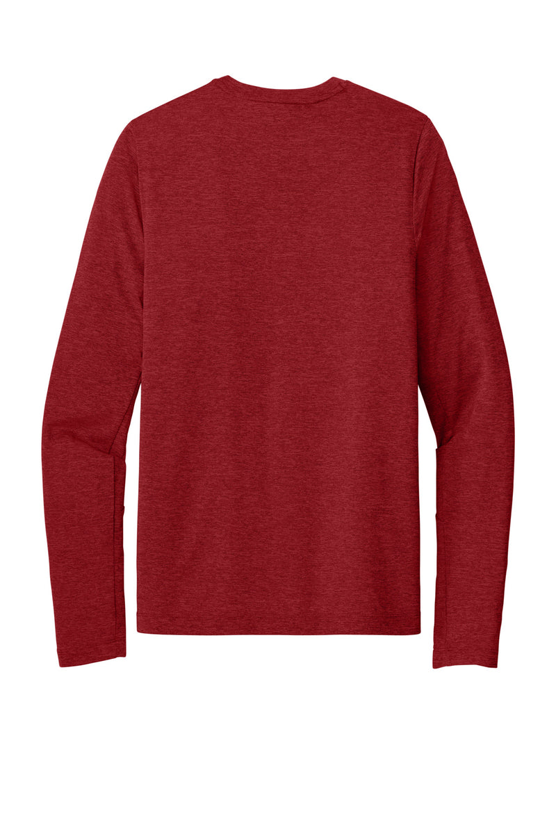 New Era  Series Performance Long Sleeve Crew Tee - Scarlet