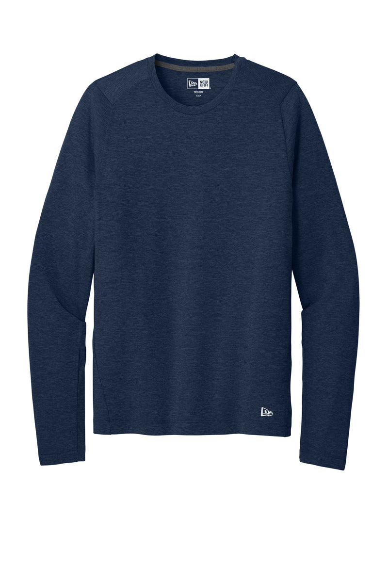 New Era  Series Performance Long Sleeve Crew Tee - True Navy