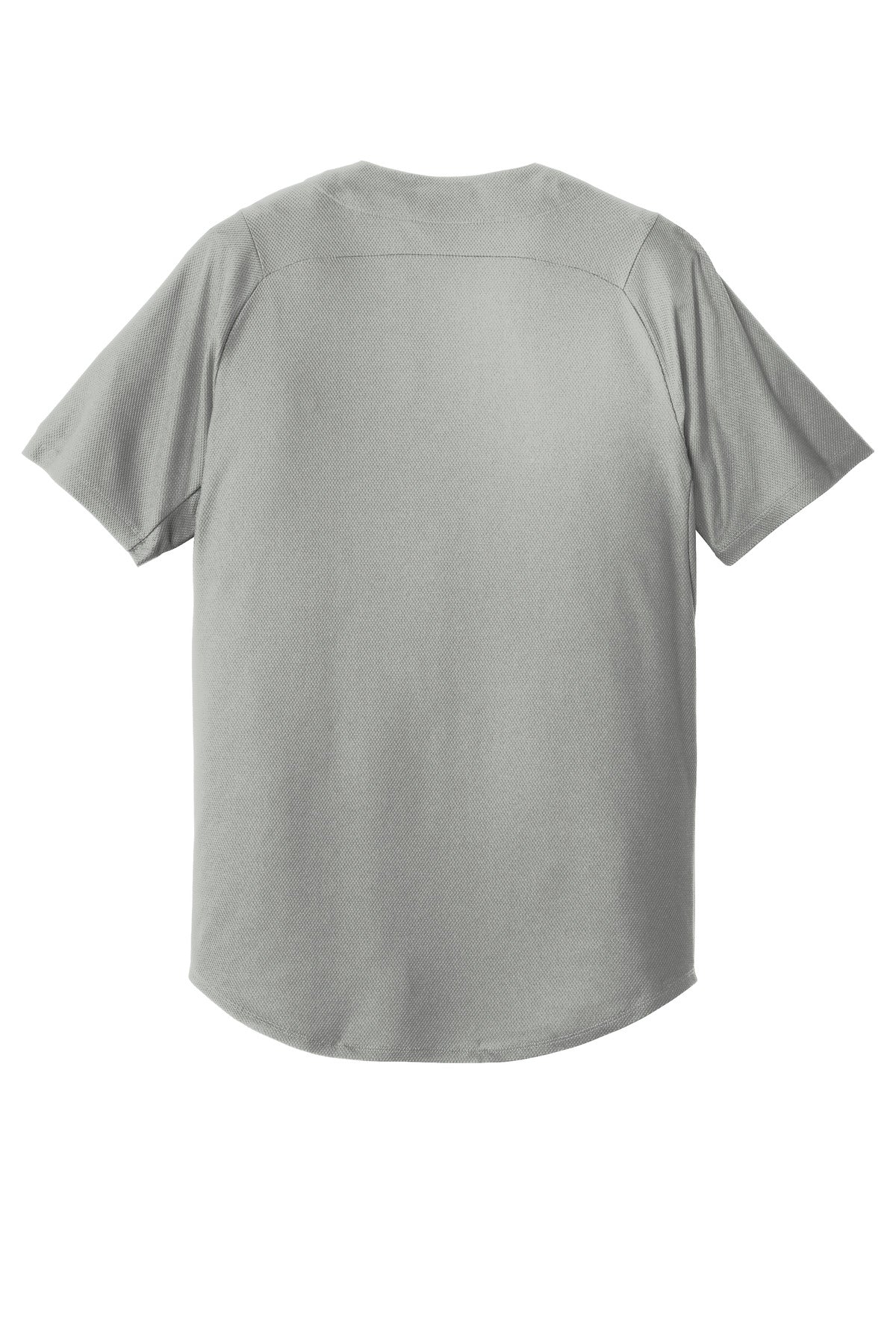 New Era  Diamond Era Full-Button Jersey - Grey