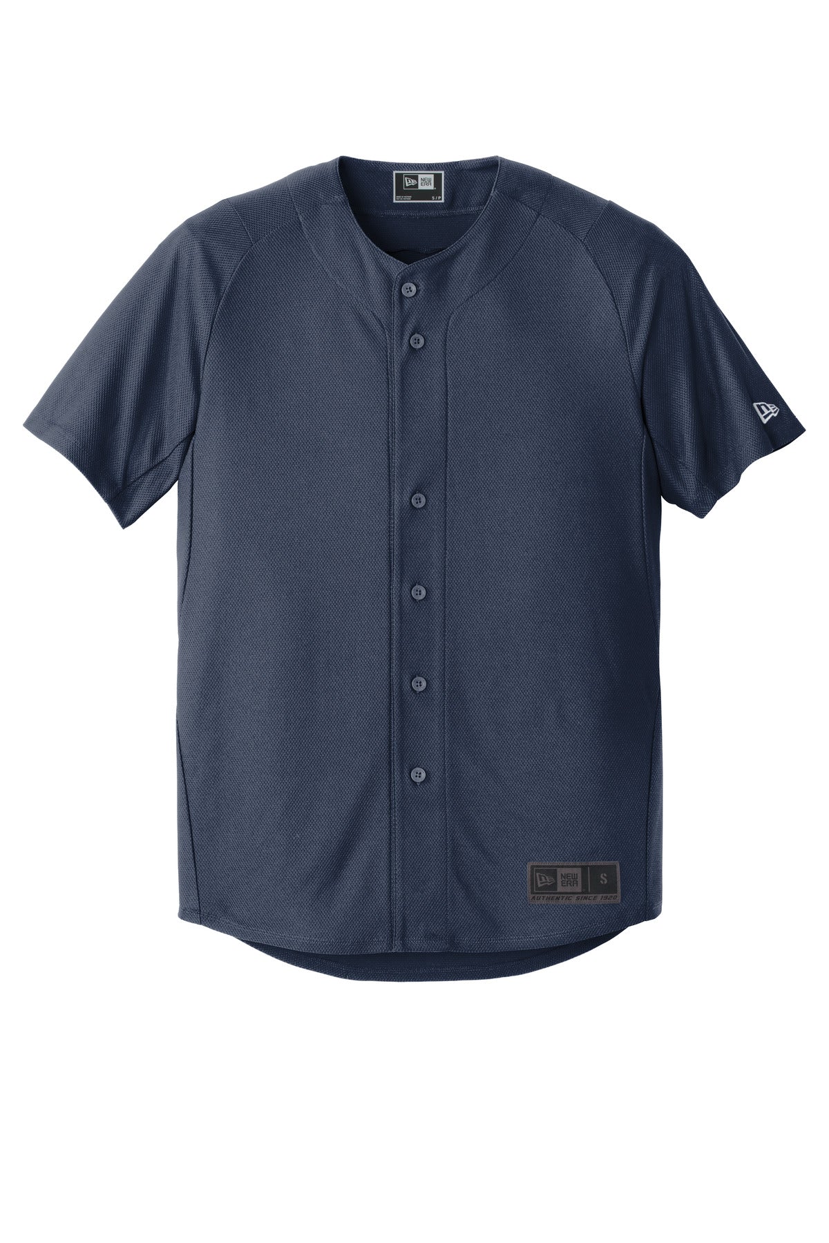 New Era  Diamond Era Full-Button Jersey - True Navy