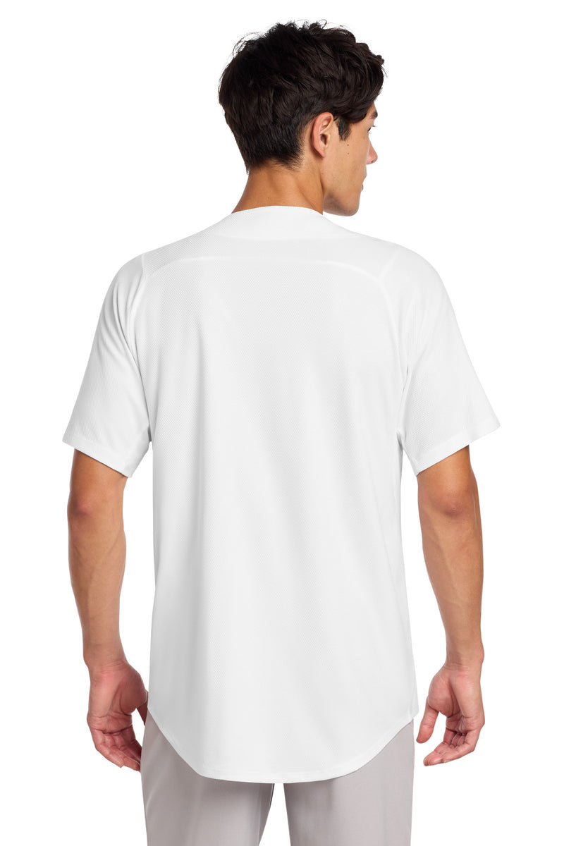 New Era  Diamond Era Full-Button Jersey - White