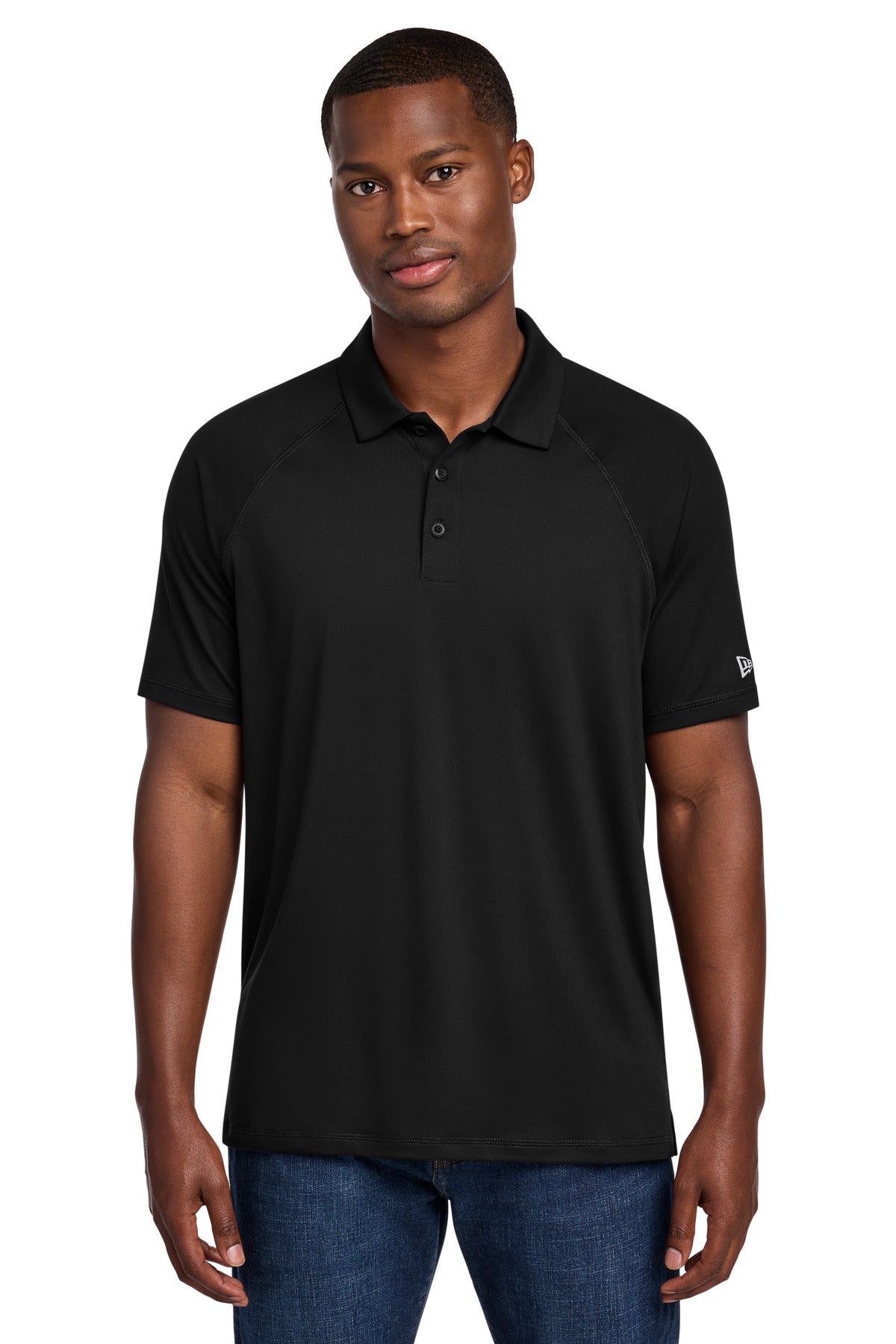 New Era Power Polo - Black
